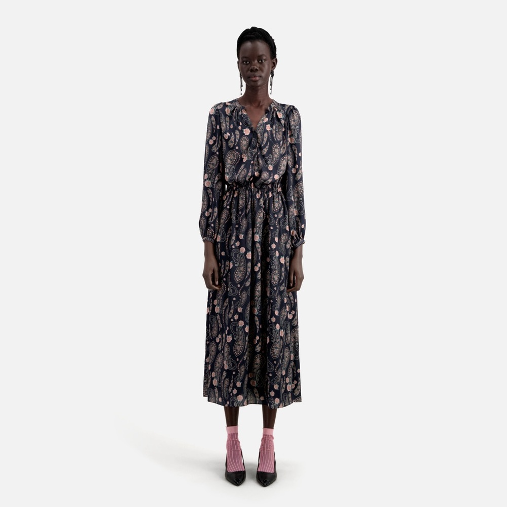 The Kooples Printed Midi Maxi Dress.